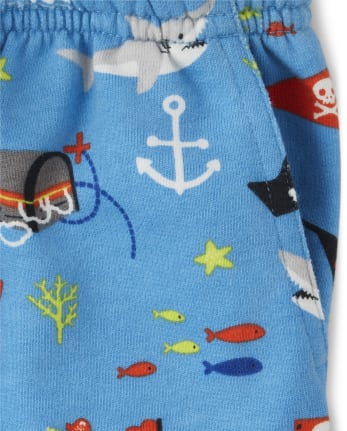 Pantalones cortos pirata para niños - Aye Aye Matey