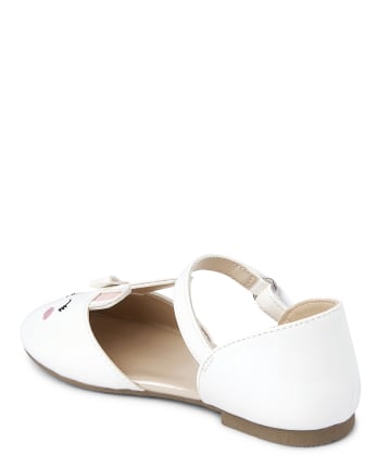 Girls Bunny Ballet Flats - Spring Celebrations