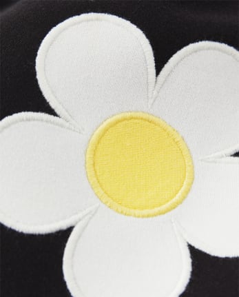 Girls Embroidered Daisy Skort - Busy Little Bee