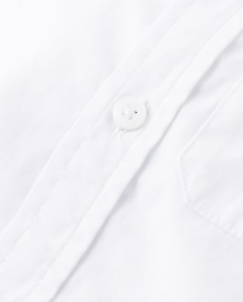 Boys Button Up Shirt - Spring Blooms