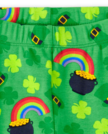 Leggings de la Saint-Patrick pour fille - Petit lutin