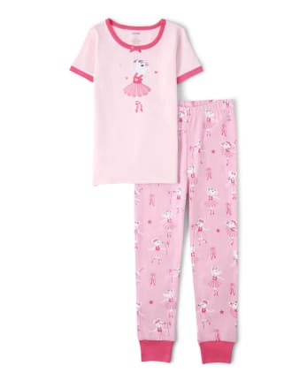 Pyjama en coton Fille Ballerina Snug Fit - Gymmies