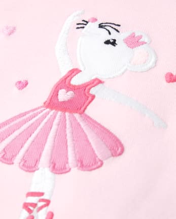 Pyjama en coton Fille Ballerina Snug Fit - Gymmies