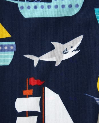 Pyjama en coton ajusté pour garçon motif pirate - Gymmies