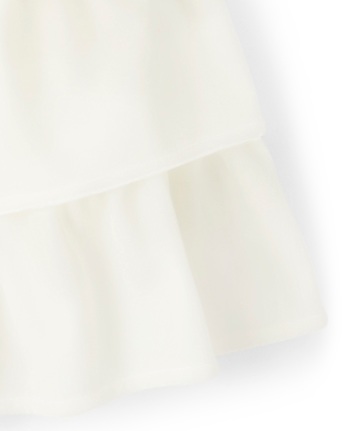 Jupe-short Fille Tiered Velvet - Polar Party