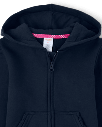 Girls Zip Up Hoodie - Uniform