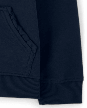 Girls Zip Up Hoodie - Uniform