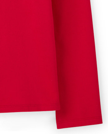 Girls Stain-Resistant Ruffle Polo - Uniform