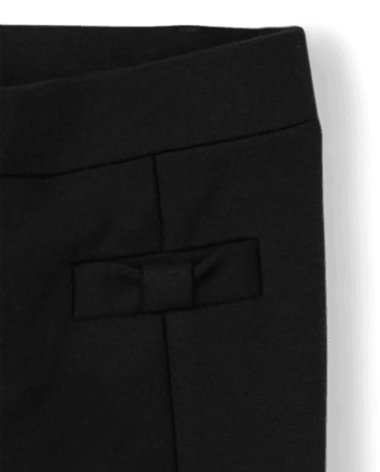 Jeggings avec nœud en ponte pour filles - Uniforme