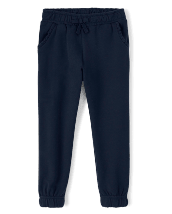 Girls Fleece Jogger Pants - Uniform