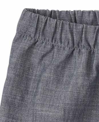 Girls Embroidered Peace Shorts - Music Festival