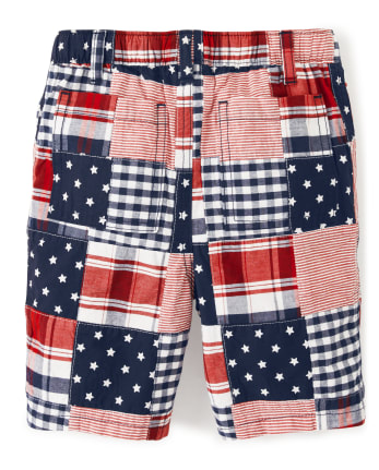 Pantalones cortos Madras para niños - American Cutie