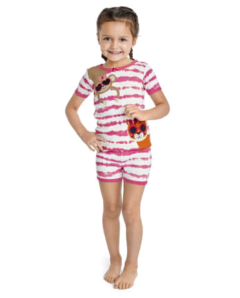 Pyjama en coton Fille Animal Snug Fit - Gymmies