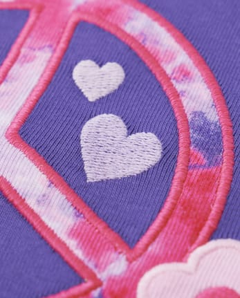 Girls Peace Snug Fit Cotton Pajamas - Gymmies