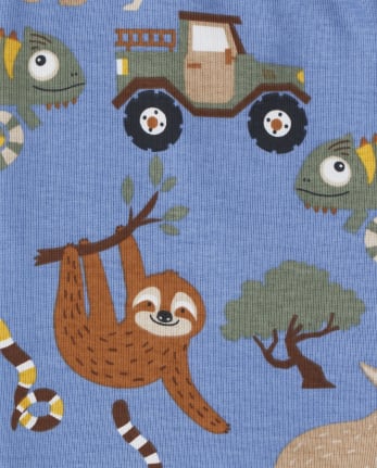 Pyjama ajusté en coton pour garçons - Gymmies