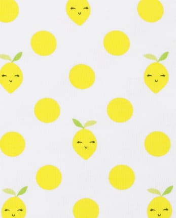 Pyjama en coton Fille Lemon Snug Fit - Gymmies