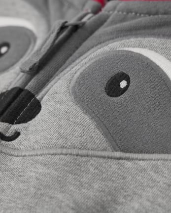 Boys Raccoon Zip Up Hoodie - Head of the Class