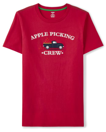 Mens Matching Family Apple Picking Top - Head of the Class