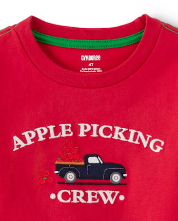 Boys Matching Family Apple Picking Top - Head of the Class