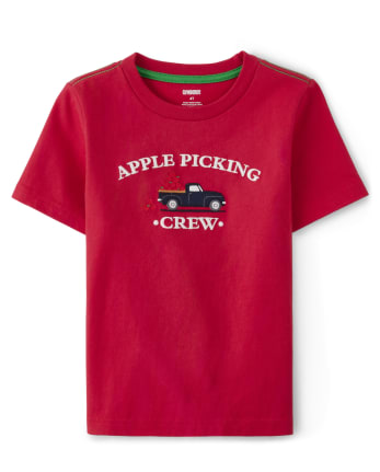 Boys Matching Family Apple Picking Top - Head of the Class