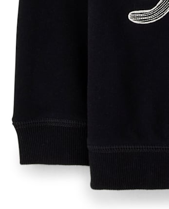 Boys Embroidered Skeleton Hoodie - Trick or Treat