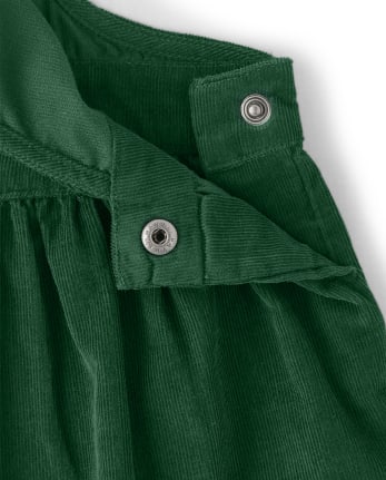 Girls Reindeer Corduroy Skirtall - Holiday Express