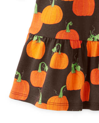 Girls Pumpkin Dress - Perfect Pumpkin