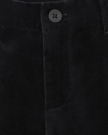 Pantalones de vestir de terciopelo para niños
