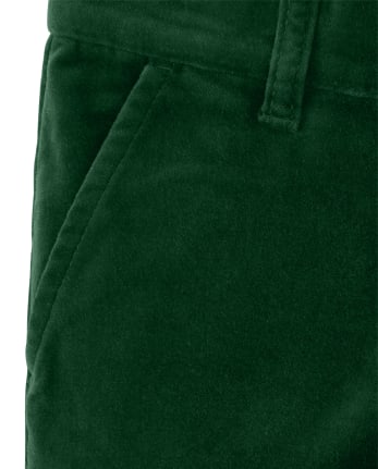 Pantalones de vestir de terciopelo para niños - Holiday Traditions