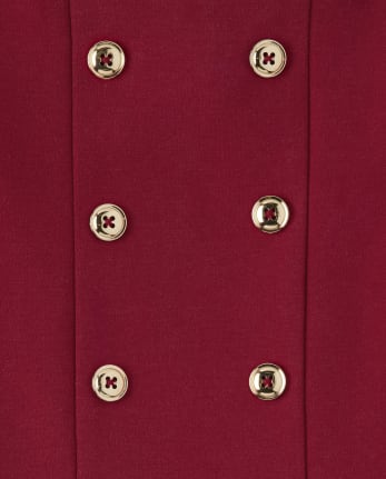 Robe en ponte avec nœud pour fille - Holiday Traditions