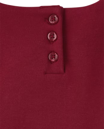 Robe en ponte avec nœud pour fille - Holiday Traditions