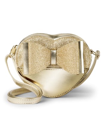 Bolso con lazo y corazón para niñas