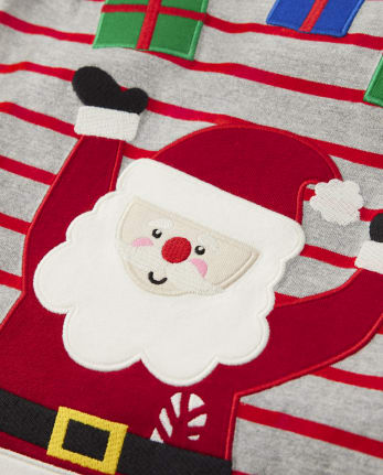 Haut rayé Père Noël pour garçon - Holiday Express
