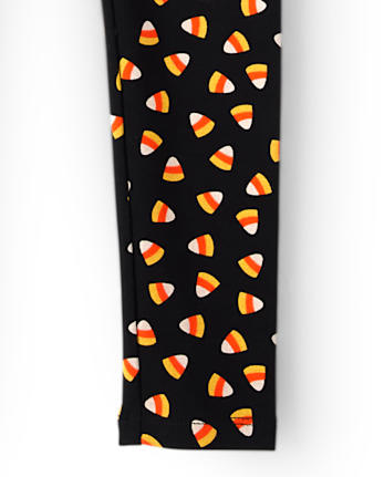Legging Candy Corn pour fille - Trick or Treat