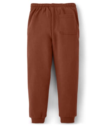 Pantalones jogger sin cierre de búho para niños - Cosecha de otoño