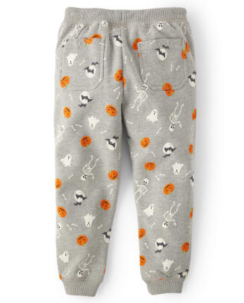 Boys Halloween Pull On Jogger Pants - Trick or Treat