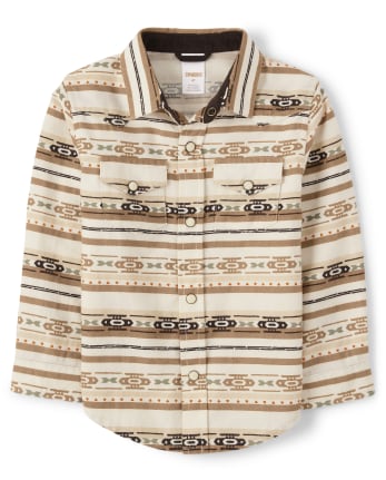 Chemise Western Snap Front pour garçon - County Fair