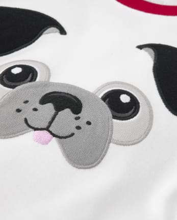 Pijama de 2 piezas de algodón Pug para niños - Gymmies