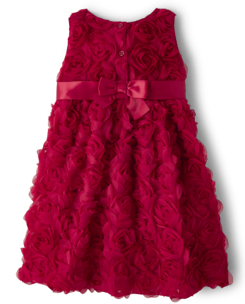 Girls Rosette Dress - All Dressed Up