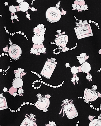 Girls Perfume Dress - Tres Chic