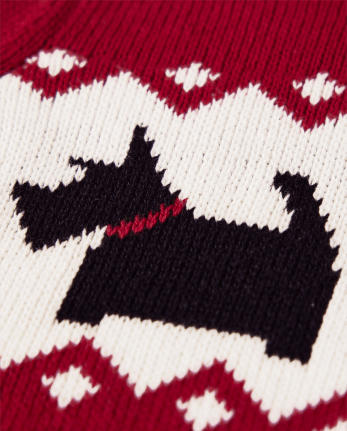 Pull Fairisle pour chien pour filles - London Calling