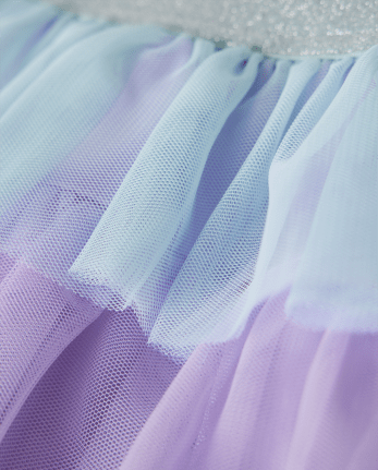 Girls Tiered Tutu Skirt - Unicorn Princess
