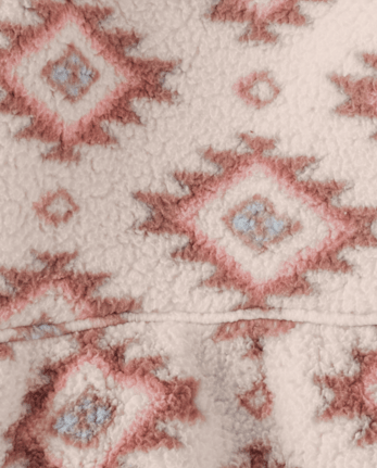 Fille Western molleton demi-fermeture à glissière - Little Rocky Mountain