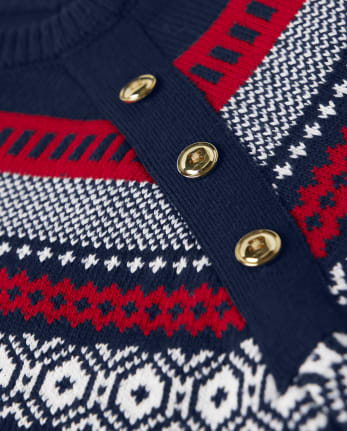 Womens Matching Family Fairisle Sweater - Family Celebrations