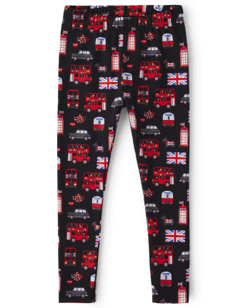 Leggings London pour filles - London Calling