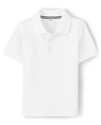 Boys Polo Shirt with Stain Resistance 4-Pack - Uniform