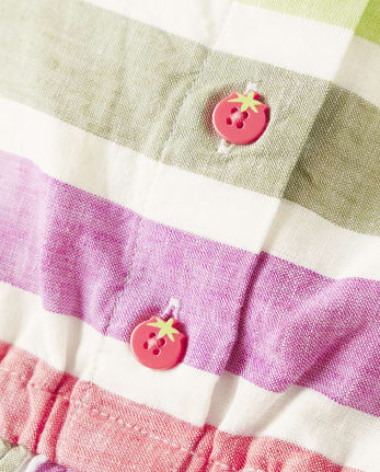 Girls Matching Family Striped Dress - Little Sprout