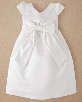 Girls Satin Dress - Special Occasions