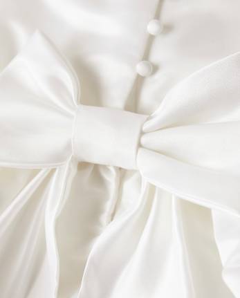 Girls Satin Dress - Special Occasions