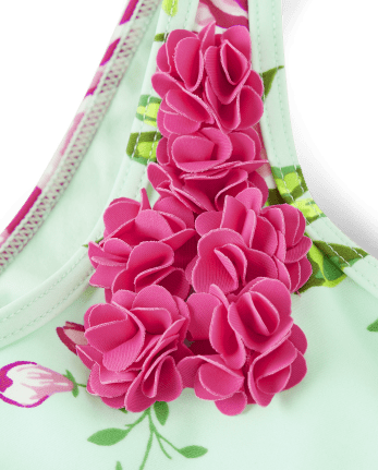 Maillot de bain une pièce fleuri pour fille - Splish-Splash